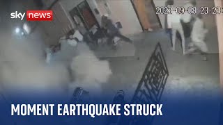 Morocco Earthquake: CCTV captures moment quake struck Marrakech