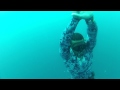 freedive CWT 30 meter in jeddah by captain abdullah alomran ( عبدالله العمران غوص حر ٣٠ متر في جده )