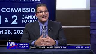 LIVE: LWV Troy Area - Candidates' Forum - County Commissioner Districts 56 \u0026 57 - Sept 28, 2022