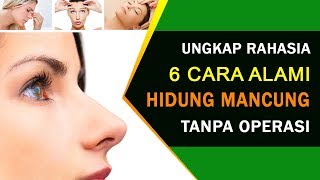 Ungkap Rahasia..!! 6 Cara Alami Hidung Mancung Tanpa Operasi