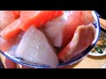 【昨日の】鶏のつくね お刺身の切り落とし【晩酌】