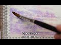 【水彩色鉛筆】夕暮れの描き方 how to draw a sunset landscape for beginners watercolor pencils