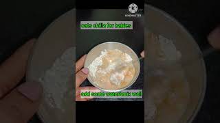 Oats Chilla For Babies #oats chilla recipe