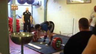 Stephen Screamer Manuel Deadlifts 295kg Raw