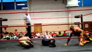 CWA  John Skyler vs  Josh Magnum vs  Stoney Hooker