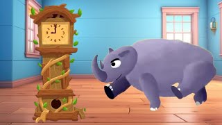 Hickory Dickory Dock Rhino with Thermogram + Visual color effects and multi effects 2