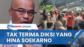 Wakil Komisi III DPR Desmond J Digeruduk Puluhan Kader PDIP, Tak Terima Diksi Hina Soekarno