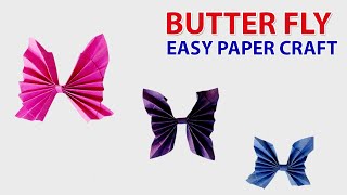 How to make Origami paper butterflies | Cute & Easy Butterfly DIY | Paper Butterfly | The Idea Book