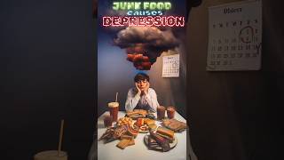 Junk Food se Depression hota hai#brainhealth #junkfood #depression #anxiety #alzheimer #pizza #facts