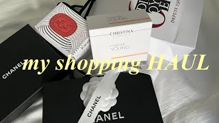 【購入品】年末年始のお買い物。CHANELやDiptyque、スキンケア用品。