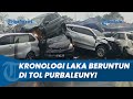 Berawal Truk Alami Rem Blong! INI KRONOLOGI LENGKAP Kecelakaan Beruntun di Tol Purbaleunyi