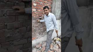 दो दिवारो के बीच मिला कोबरा सांप दीवार तोड़कर कैसे निकाला ब्लैक कोबरा #snake #snakevideo #haryana