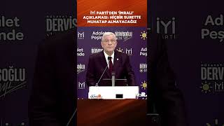 İYİ Parti'den 'İmralı' açıklaması: Muhatap almayacağız #shorts