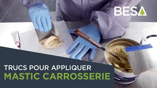 Comment Appliquer le MASTIC POLYESTER Sur une Voiture