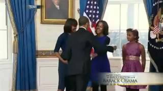 Barack Obama Inauguration 2013. Swearing-In Ceremony At White House