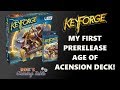 KeyForge Age of Ascension Unboxing | My 1st Age of Ascension Deck! (Prerelease)