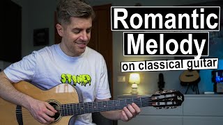 Romantic Melody on Classical Guitar ... (with Backing Track)