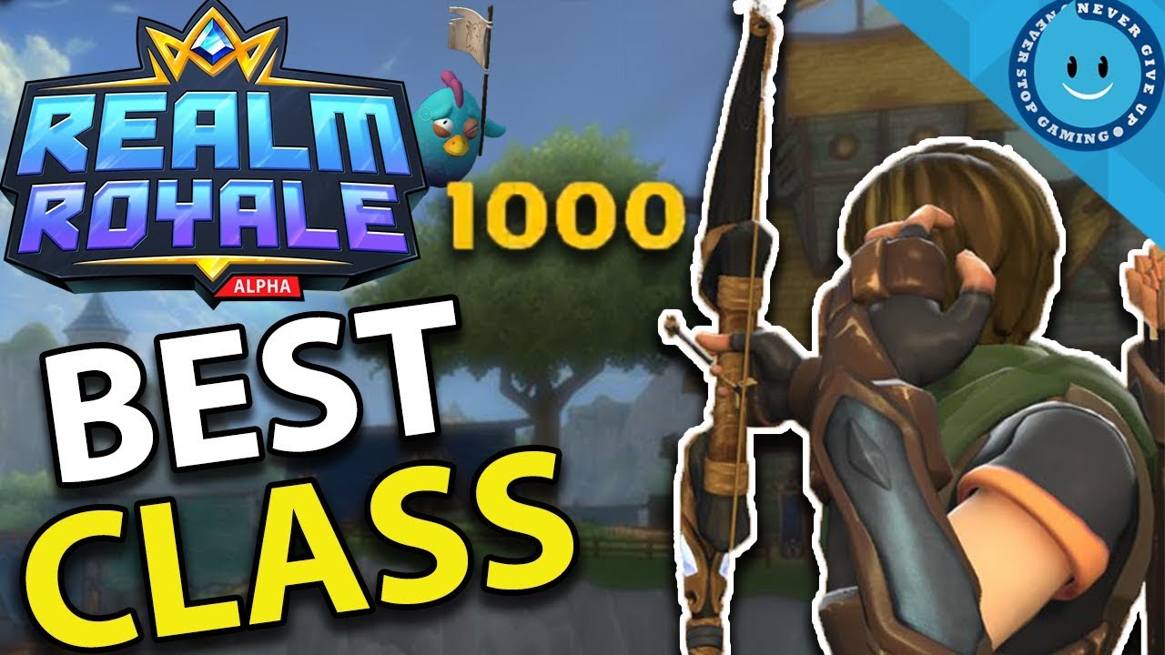 HUNTER IN REALM ROYALE IS INSANE! BEST CLASS! (REALM ROYALE GAMEPLAY ...