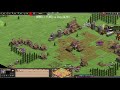 classic scout rush vs archer｜khmer vs britons【世紀帝國2 決定版】