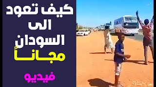 اسهل طريقة لعودة اللاجئين السودانيين فى مصر من فيصل الى حلفا فى السودان مجانا - كيميت نيوز