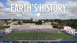 Earth's Entire History (Visualized On A Football Field)
