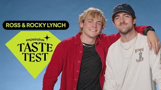 Ross & Rocky Lynch Preferred This Cheap $23 Tequila | Expensive Taste Test | Cos