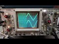 Tektronix 465 Oscilloscope 2ch 100MHz 1972-83 test teardown