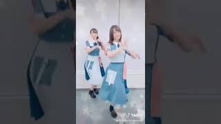 小坂菜緒＆井口眞緒   ドレミダンス