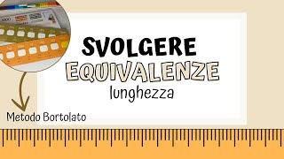 Equivalenze - Lunghezza (con il Metodo Bortolato)