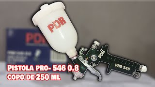 Testei pistola PDR pro 546 0.8 para compressor de 24 litros! Será que é boa?