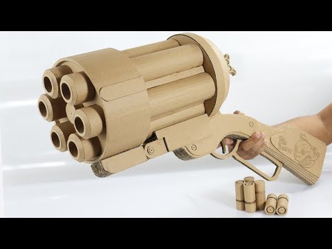 Amazing Big Baby Gun | How To Make Cardboard Gun Shoots Amazing Big Baby Gun | How To Make Cardboard Gun Shoots