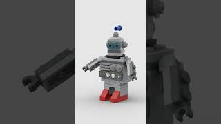🤖 LEGO Robot 🤖 Satisfying Building Animation #shorts