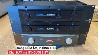 Pow đẩy Kiểm Âm,  Phòng Thu của Mỹ | ALESIS RA100 & RA150 | Dòng chuyên dành cho STUDIO