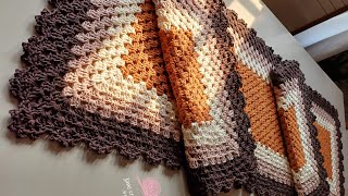 passadeira retangular fácil (vídeo aula com a Jane) #crochet #crochê #artesanato