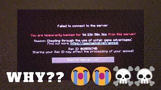 Hypixel falsely banned me without clear evidence