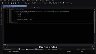 How to program Arithmetic Operators through Visual Basic Studio 2017