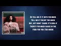 Ella Mai - Sauce (Lyrics)