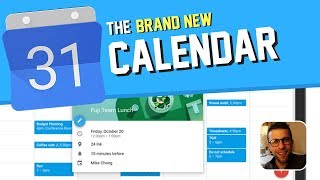 THE BRAND NEW Google Calendar 📅