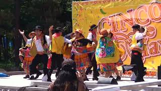 シンコ・デ・マヨ飛鳥山公園 ペルー民族舞踊　Cinco de Mayo in Tokyo peru dance　grupo  kazoku 2024.5.5