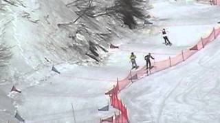 2013.03.24 SKICROSS FIS松之山温泉カップ 男子１回戦 第４ヒート