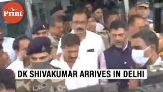 DK Shivakumar arrives in Delhi, to meet Congress High Command amid talks to decide Karnataka CM