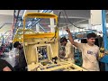 how tuktuk auto rickshaw manufactured in big factory auto rickshaw production process