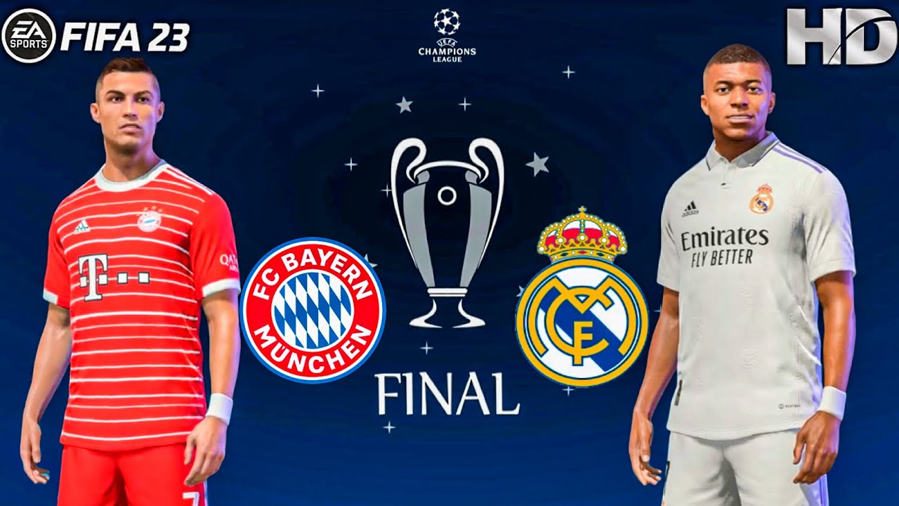 FIFA 23 | Bayern Munich Vs Real Madrid - Ronaldo Vs Mbappe - UCL FINAL ...