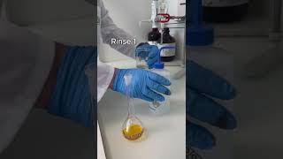 How Can You Properly Rinse Lab Glassware?