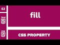 CSS Property : fill explained !