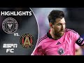 LIONEL MESSI ELIMINATED 🔥 Inter Miami vs. Atlanta United | MLS Cup Playoff Highlights | ESPN FC