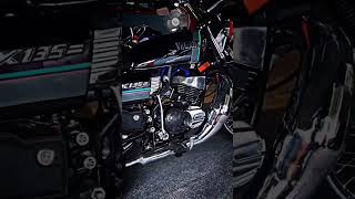 Yamaha RX 135 modified to sound #yamaharx100 #rxking #whatsapp_status #modify #bike #shorts