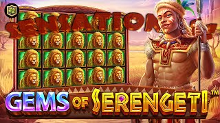 SLOT BIG WIN 🔥 GEMS OF SERENGETI 🔥 PRAGMATIC PLAY - NEW ONLINE SLOT - ALL FEATURES