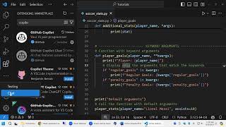 Create Python Docstrings and Comments with GitHub Copilot