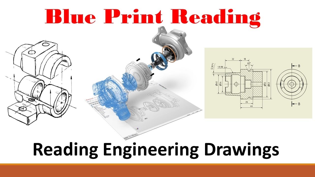 The Basics Of Reading Engineering Drawings - YouTube